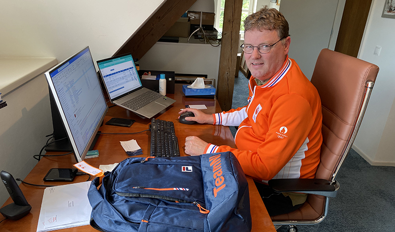 Veertiende Olympische Spelen voor Maarten Kroesen: ‘Vier weken lang vlammen voor TeamNL’