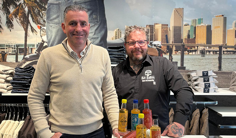 Gilsing Herenmode toont nieuwste najaarsmode met whiskey’s van Doc Collins