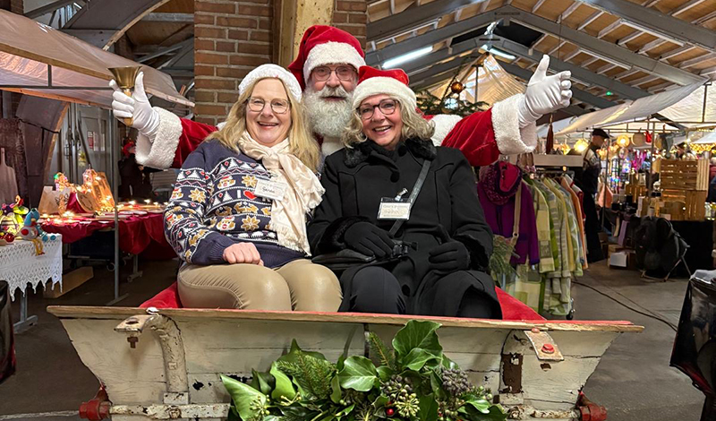 Winterfair hult Didamse markthal voor het eerst twee dagen in kerstsferen