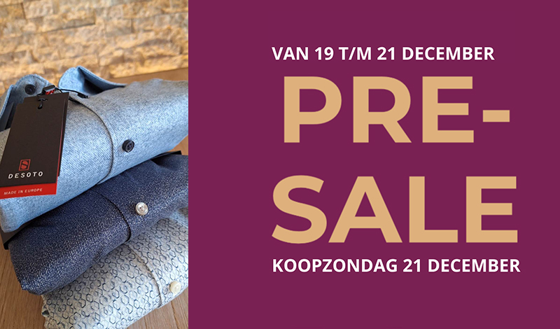 Feestelijke laatste koopzondag van het jaar bij Gilsing Herenmode