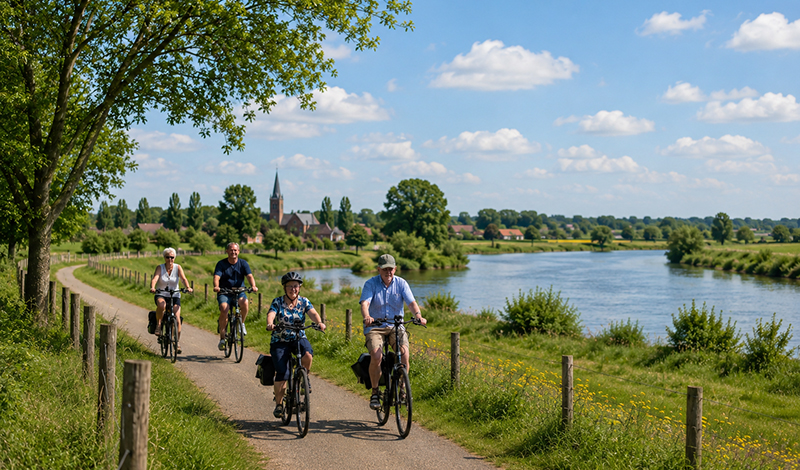Jaarlijkse puzzelfietstocht Oranjecomité Loil-Vooruit